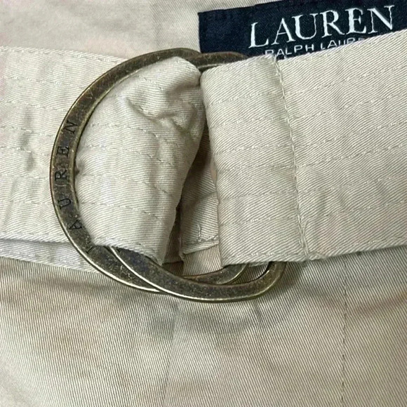 Ralph Lauren Women's Micro Sanded Twill
Belted Wide Leg Pants Brown Size 18W - Picture 10 of 16